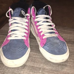 Size:8.5 men’s scotchgard vans high tops
